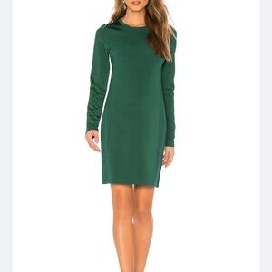 Elizabeth and James Starr Mini Dress in Bottle Green Size S